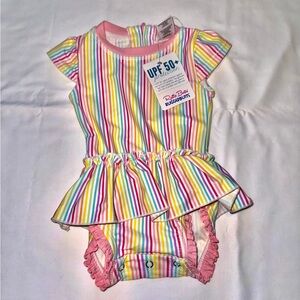 Colorful Striped Baby swimsuit
